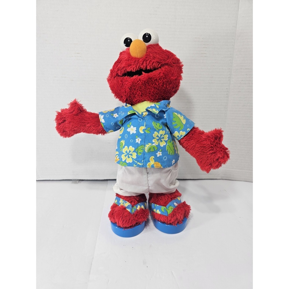 Vtg Elmo Mattel Limbo 2002 Fisher-Price Singing & Dancing No Tested No Stick